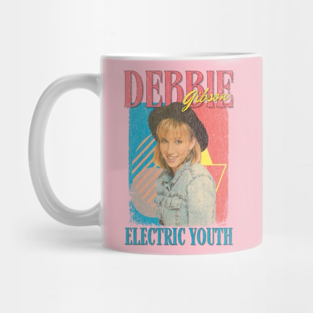 Debbie Gibson Vintage 1987 // Electric Youth Original Fan Design Artwork by A Design for Life